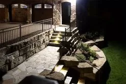 20W Integrated LED Motion Sensor Light - 1,800 Lumens - Adjustable 2 Head Security Light - 4000K - Natural White With White Finish -Lighting Decoration Store masl 40k20w fwh1 output gregs house