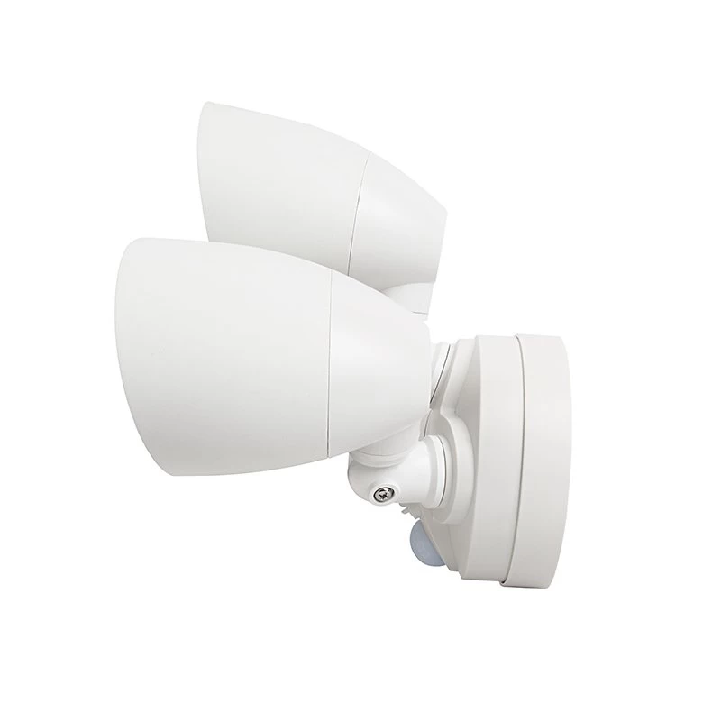 30W Integrated LED Motion Sensor Light - 2,700 Lumens - Adjustable 3 Head Security Light - 4000K - Natural White With Bronze Finish 4 30W Integrated LED Motion Sensor Light - 2,700 Lumens - Adjustable 3 Head Security Light - 4000K - Natural White With Bronze Finish - Image 4