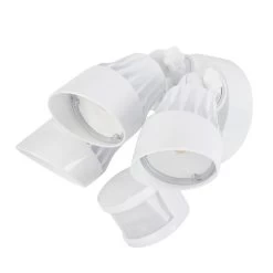 45W LED Security Light - Motion Sensor - 180° Detection - 3 Adjustable Light Heads - 3,825 Lumens - 5000K