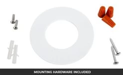 30W Integrated LED Motion Sensor Light - 2,700 Lumens - Adjustable 3 Head Security Light - 4000K - Natural White With Bronze Finish 19 30W Integrated LED Motion Sensor Light - 2,700 Lumens - Adjustable 3 Head Security Light - 4000K - Natural White With Bronze Finish -Lighting Decoration Store masl mounting hardware0 1