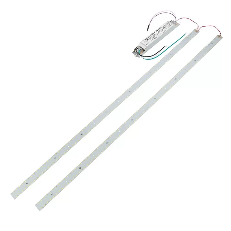 30W LED Magnetic Strip Retrofit Kit - 2x4 Troffer - 3200 Lumens - Dimmable - 3000K 1 30W LED Magnetic Strip Retrofit Kit - 2x4 Troffer - 3200 Lumens - Dimmable - 3000K