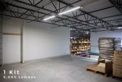 30W LED Magnetic Strip Retrofit Kit - 2x4 Troffer - 3200 Lumens - Dimmable - 3000K 23 30W LED Magnetic Strip Retrofit Kit - 2x4 Troffer - 3200 Lumens - Dimmable - 3000K -Lighting Decoration Store mrkd xk14 40w in 8 ft fixture 1 kit full view