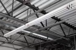 48W LED Magnetic Tube Troffer Retrofit Kit - 2x4 Troffer - 3 Tubes - 4800 Lumens - Dimmable - Natural White -Lighting Decoration Store mrkdh4 40k48w 4s installed in strip light fixture off0