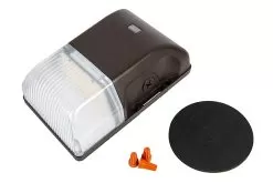 15W Mini LED Wall Pack - Selectable CCT - Integrated Photocell - 2,175 Lumens - 50W MH Equivalent - 3000K / 4000K / 5000K - Selectable White -Lighting Decoration Store mwp2 sw50k15 slfbr all included 1