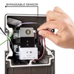 15W Mini LED Wall Pack - Selectable CCT - Integrated Photocell - 2,175 Lumens - 50W MH Equivalent - 3000K / 4000K / 5000K - Selectable White -Lighting Decoration Store mwp2 sw50k15 slfbr bypassable sensor 1