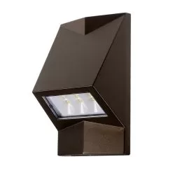 6W Bronze Architectural LED Wall Sconce - 60W Equivalent - 600 Lumens - 4500K