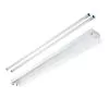 4ft LED Strip Light Fixture With Reflector - 2 18W T8 Tubes Included - 4600 Lumens - 4000K / 5000K