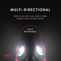 NEBO OMNI 2K - 2,000 Lumen Omni-Directional USBC Rechargeable Work Light -Lighting Decoration Store neb wlt 0015 134omni2kwebgraphic