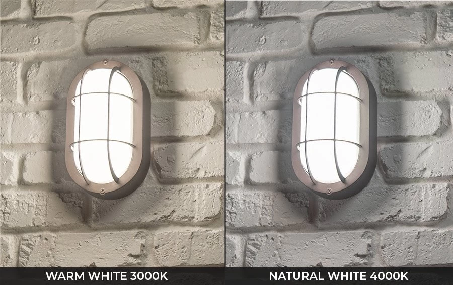 Integrated LED Bulkhead Light - Bronze Indoor / Outdoor Wall Sconce - 780 Lumens - 3000K / 4000K 5 Integrated LED Bulkhead Light - Bronze Indoor / Outdoor Wall Sconce - 780 Lumens - 3000K / 4000K - Image 5