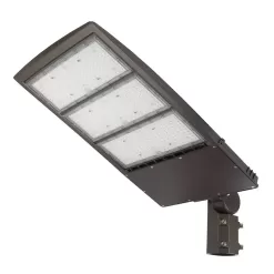 LED Parking Lot Light - 450W Shoebox Area Light - 1500W Metal Halide Equivalent - Optional Photcell - 65,250 Lumens - 5000K - No Photocell