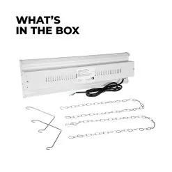 TCP QTL Series - 2' LED High Bay Fixture - 165W - 22,275 Lumens - 400W MH Equivalent - 5000K