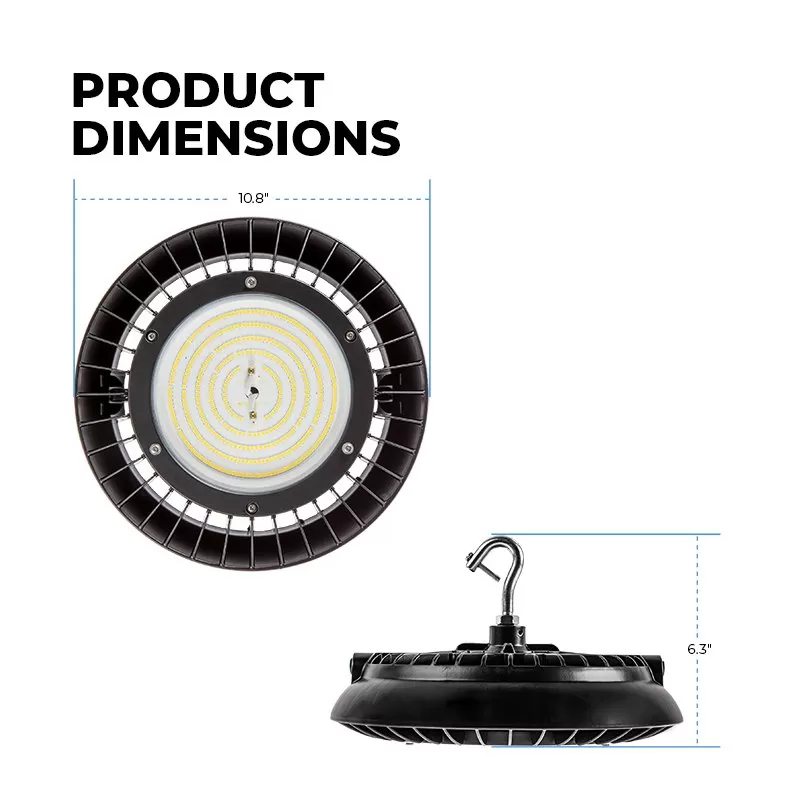 TCP LED UFO High Bay - 150W - 24,750 Lumens - 400W MH Equivalent - 5000K 3 TCP LED UFO High Bay - 150W - 24,750 Lumens - 400W MH Equivalent - 5000K - Image 3