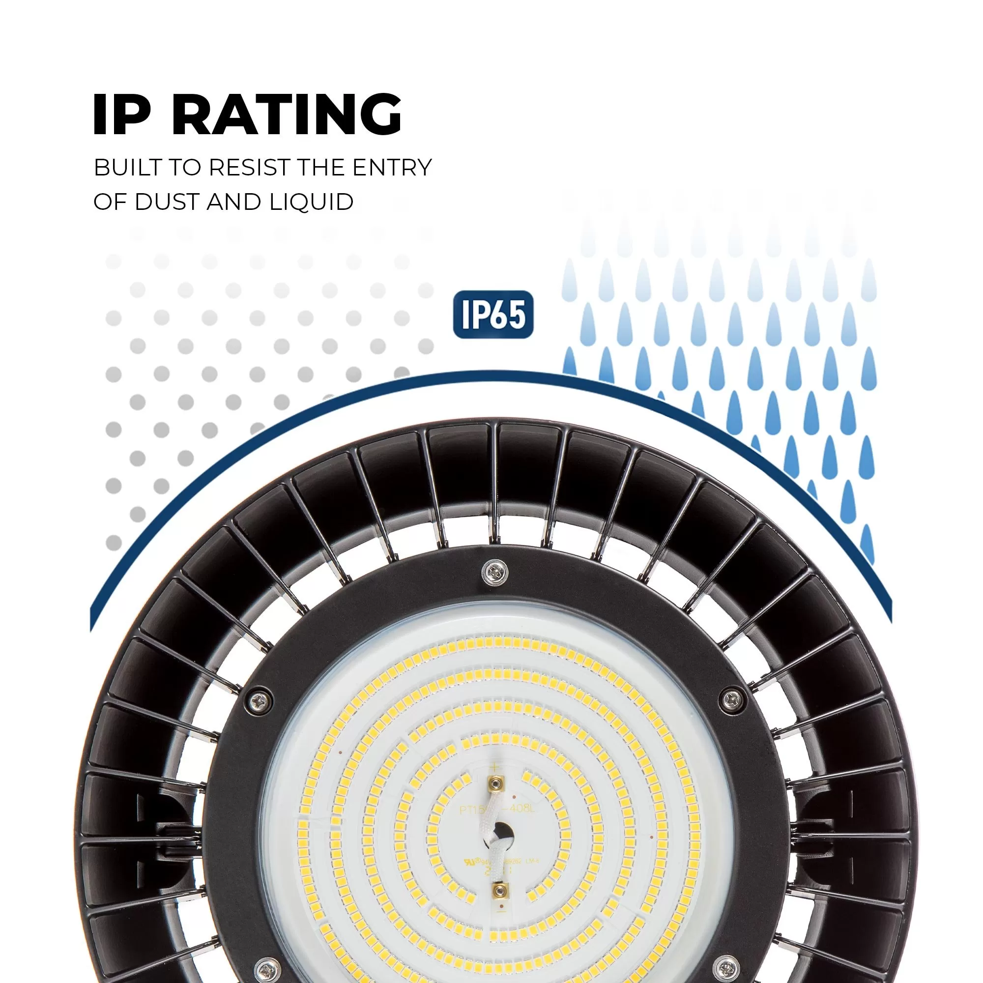 TCP LED UFO High Bay - 150W - 24,750 Lumens - 400W MH Equivalent - 5000K 4 TCP LED UFO High Bay - 150W - 24,750 Lumens - 400W MH Equivalent - 5000K - Image 4