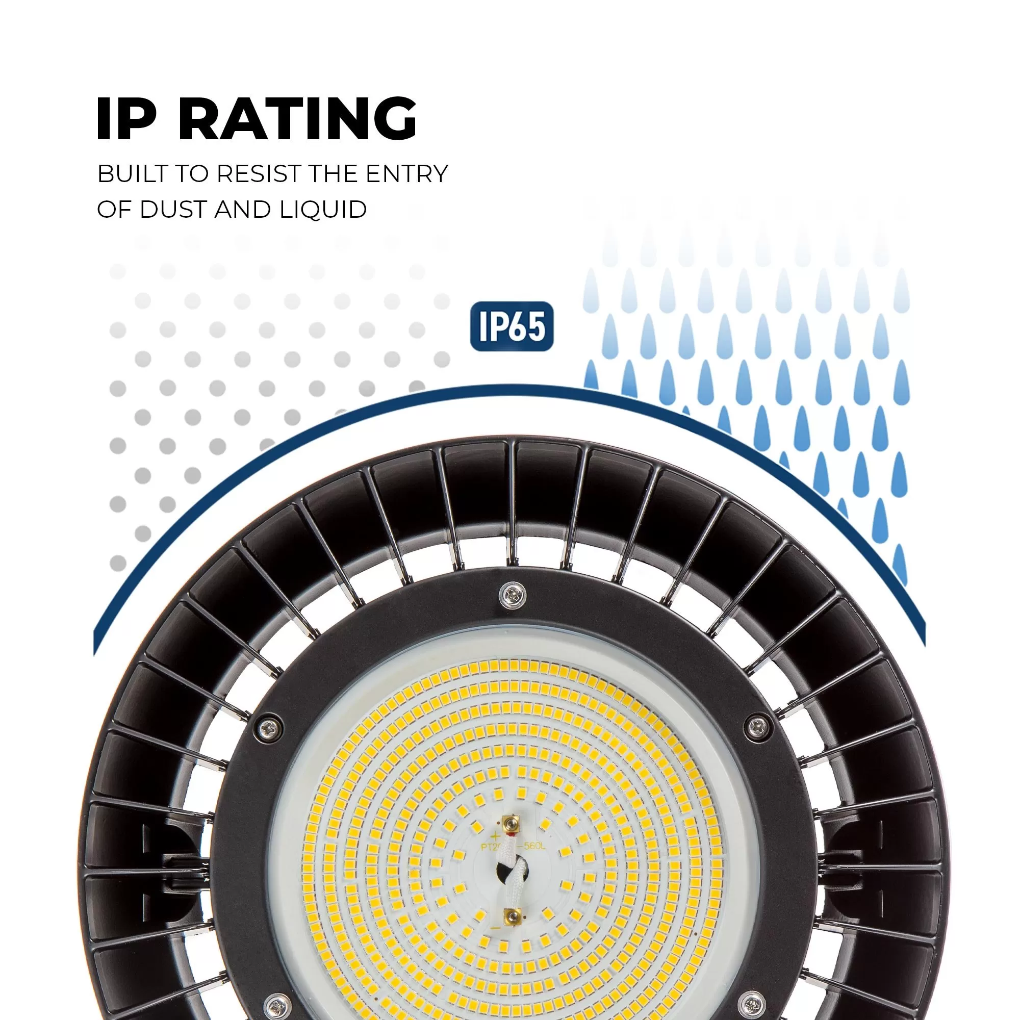 TCP LED UFO High Bay - 200W - 33,000 Lumens - 400W MH Equivalent - 5000K 4 TCP LED UFO High Bay - 200W - 33,000 Lumens - 400W MH Equivalent - 5000K - Image 4