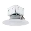 6" Recessed LED Downlight With Built-In Junction Box And Baffle Trim - 60 Watt Equivalent - Dimmable - 650 Lumens - Natural White