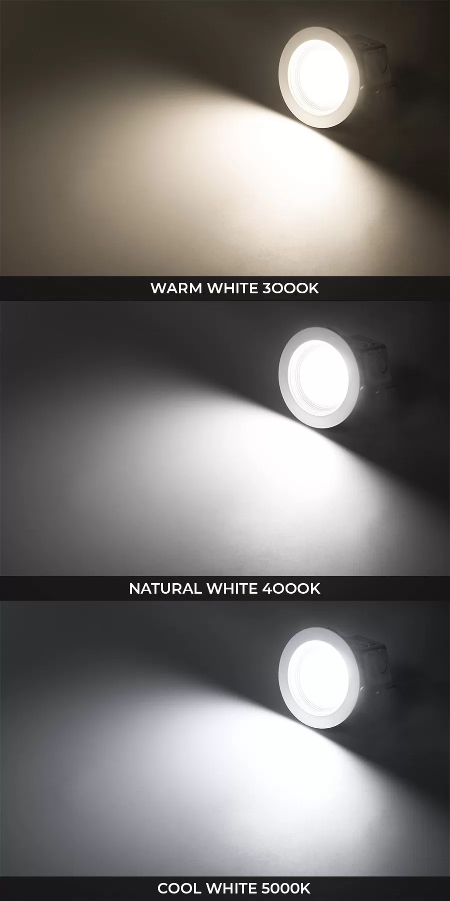 6" LED Retrofit Downlight - Recessed Downlight With Junction Box And Baffle Trim - 75W Equivalent - Dimmable - 960 Lumens 7 6" LED Retrofit Downlight - Recessed Downlight With Junction Box And Baffle Trim - 75W Equivalent - Dimmable - 960 Lumens - Image 7