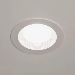 8" Recessed LED Downlight With Built-In Junction Box And Baffle Trim - 190 Watt Equivalent - Dimmable - 2,800 Lumens - Warm White -Lighting Decoration Store rlf8d x35 jb on0