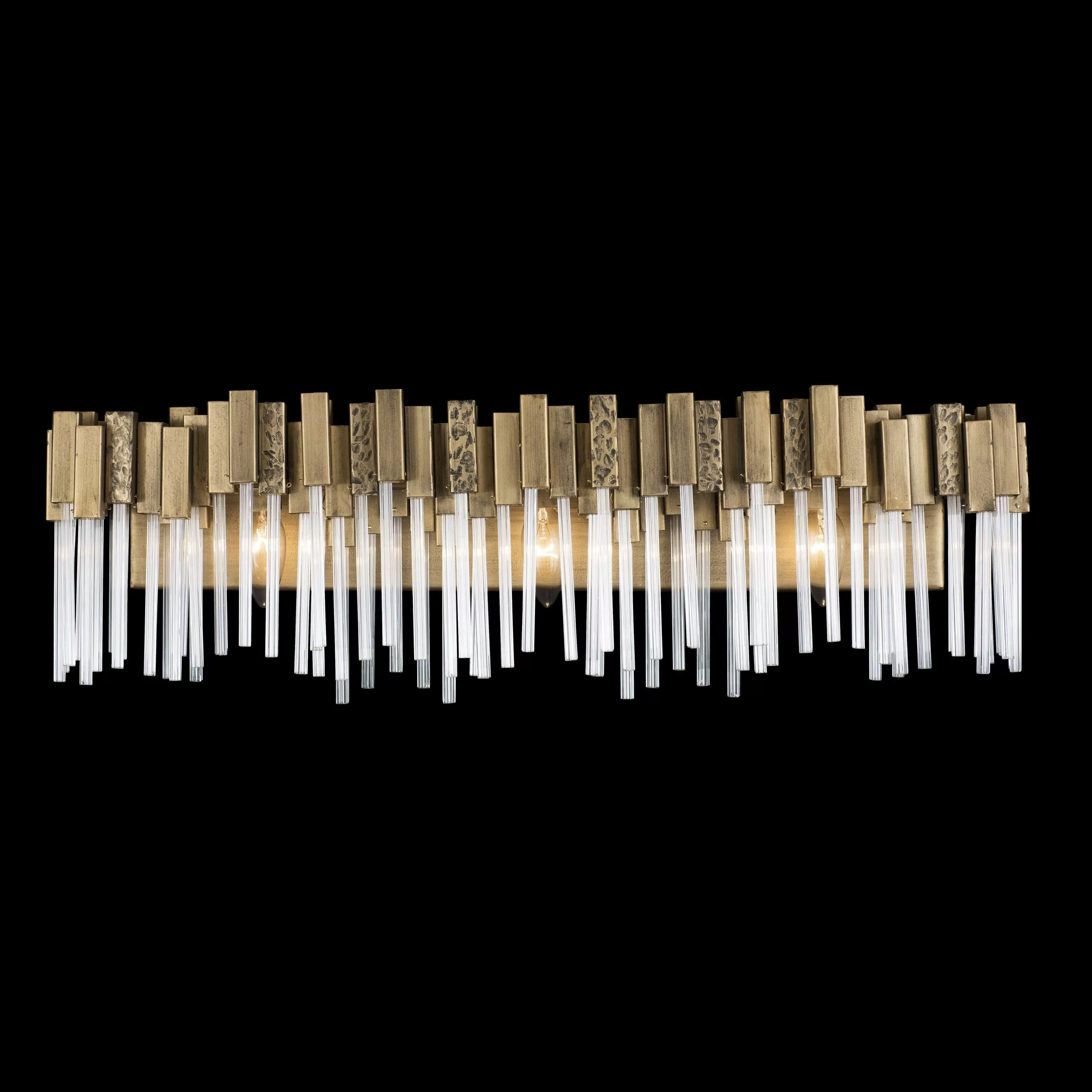 Matrix 309B03HG 3-Light Vanity Light - Havana Gold 1 Matrix 309B03HG 3-Light Vanity Light - Havana Gold