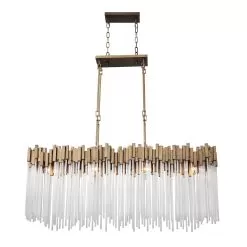 Matrix 309N08HG 8-Light Kitchen Island Pendant - Havana Gold -Lighting Decoration Store rsz 309n08hg