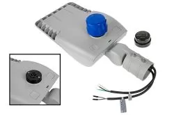 30W LED Street / Roadway Light - 4,100 Lumens - Optional Photocell Sensor - 100W MH Equivalent - 3000K / 4000K - Knuckle Slipfitter Mount -Lighting Decoration Store rwla xk30at2 grsf x back2