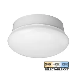 ETi 7" Selectable CCT LED Spin Light Downlight - 11W Flush Mount Ceiling Light - 810 Lumens