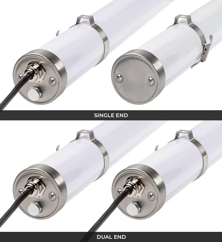 36W 4FT LED Washdown Light Fixture Tube - NSF Certified - Linkable - 5040 Lumens - 4000K - Single End 5 36W 4FT LED Washdown Light Fixture Tube - NSF Certified - Linkable - 5040 Lumens - 4000K - Single End - Image 5