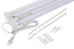 42W Linkable LED Shop Light - 4’ - LED Garage Light With Pull Chain - 4500 Lumens - 5000K/4000K -Lighting Decoration Store sllp xk4 42 included hardware updated 1