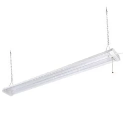 42W Linkable LED Shop Light - 4’ - LED Garage Light With Pull Chain - 4500 Lumens - 5000K/4000K