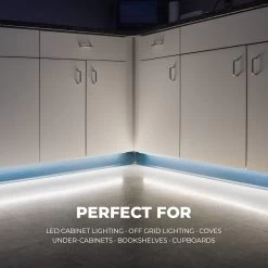 White LED COB Strip Light Kit With Bluetooth Controller - 2200K -Lighting Decoration Store stn 1 cob r1 perfect for