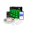 RGB LED Strip Light Kit - 5m Color-Changing LED Tape Light - 24V - Alexa / Google Assistant / Compatible Wi-Fi / Bluetooth Controller