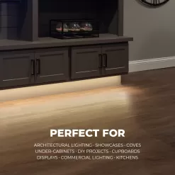 Tunable White LED Strip Light Kit - White LED Tape Light - 5m - Bluetooth Smartphone App Controlled 20 Tunable White LED Strip Light Kit - White LED Tape Light - 5m - Bluetooth Smartphone App Controlled -Lighting Decoration Store stn 2 tw r1 perfect for