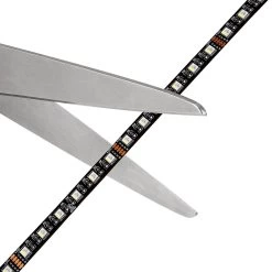 5m Black PCB RGBW LED Strip Light - 5050 Color-Changing LED Tape Light - 24V - IP20 9 5m Black PCB RGBW LED Strip Light - 5050 Color-Changing LED Tape Light - 24V - IP20 -Lighting Decoration Store stn dxk80 a6a 12b5m 24v cut