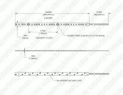 Tunable White LED Strip Light Kit - 5m White LED Tape Light - Wireless RF Remote 19 Tunable White LED Strip Light Kit - 5m White LED Tape Light - Wireless RF Remote -Lighting Decoration Store stn h80 b12a 10c5m 24v0 1