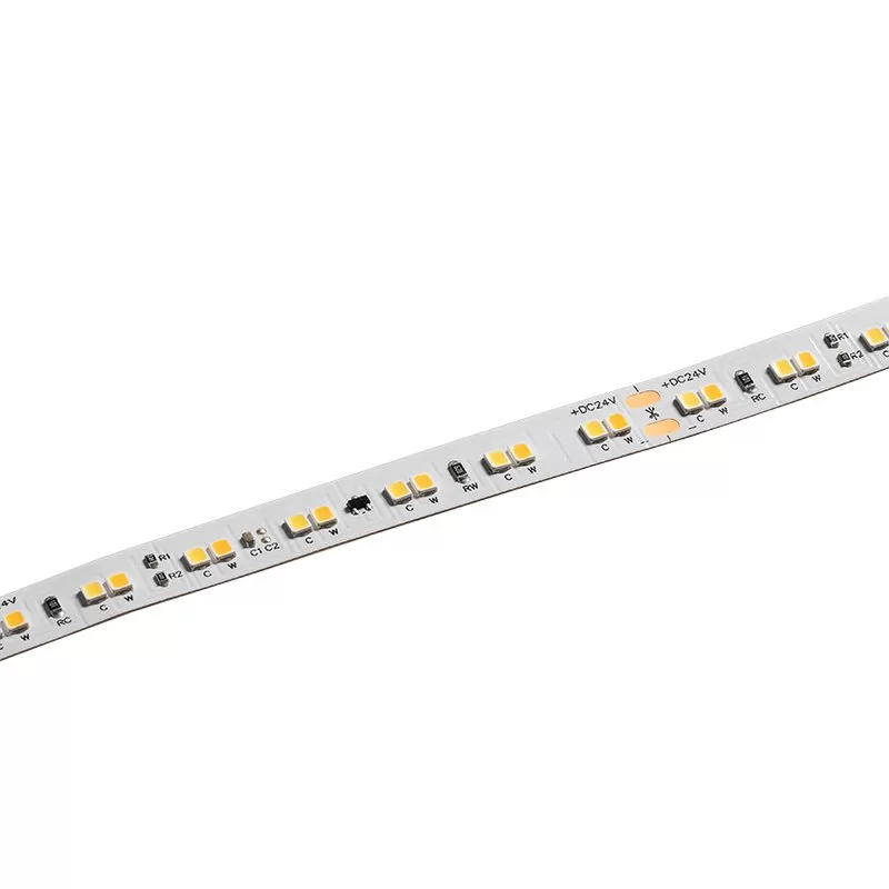 5m Dim-to-Warm White LED Strip Light - Dynamic Color Tape Light - 3000K–1800K - 90+ CRI - 24V 1 5m Dim-to-Warm White LED Strip Light - Dynamic Color Tape Light - 3000K–1800K - 90+ CRI - 24V