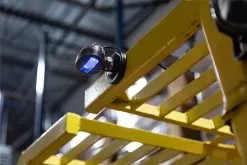 Low Profile Forklift Red Line LED Safety Light - 2-Pack -Lighting Decoration Store swl b6 l app close up installed