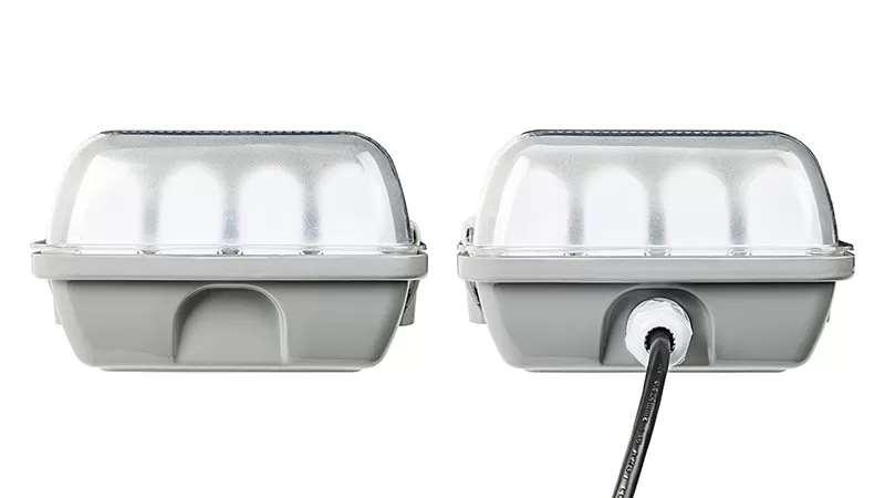 T8 Vapor Tight LED Linear Fixture With 4 T8 Tubes - Industrial LED Light - 4' Long 3 T8 Vapor Tight LED Linear Fixture With 4 T8 Tubes - Industrial LED Light - 4' Long - Image 3