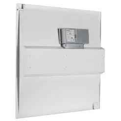 2x2 Recessed LED Steel Troffer Light - 40W - 5300 Lumen - Dimmable - 2 Pack - 4000K - Natural White 8 2x2 Recessed LED Steel Troffer Light - 40W - 5300 Lumen - Dimmable - 2 Pack - 4000K - Natural White -Lighting Decoration Store tlfd 40k22 xw h back