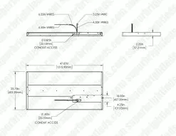 2x4 Recessed LED Troffer Light - Selectable Wattage And CCT - Up To 5,715 Lumens - 34W / 38W / 45W - 3500K / 4000K / 5000K -Lighting Decoration Store tlfd sw3c24 845