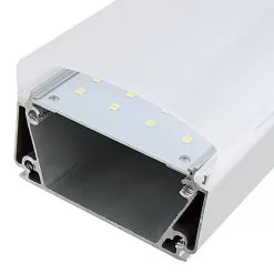 30W Vapor Tight LED Strip Light - 2' Long - 3,600 Lumens - 5000K/4000K -Lighting Decoration Store tplf nw2 30 leds close up