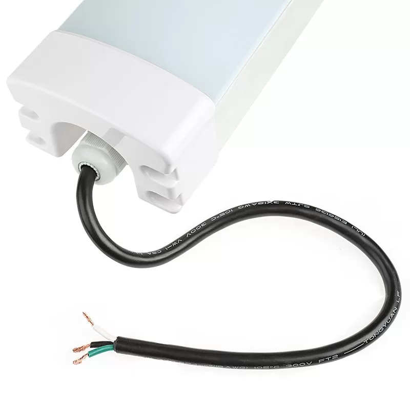 50W Vapor Tight LED Strip Light - 4' Long - 6,100 Lumens - 4000K/5000K 5 50W Vapor Tight LED Strip Light - 4' Long - 6,100 Lumens - 4000K/5000K - Image 5