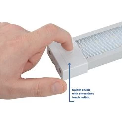 Linear LED Task Light With Touch Switch - Under-Cabinet LED Light Fixture -Lighting Decoration Store tsl xk210 push power button new