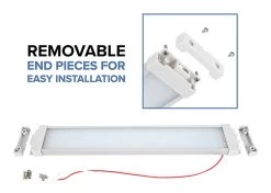 Linear LED Task Light With Touch Switch - Under-Cabinet LED Light Fixture -Lighting Decoration Store tsl xkx all pieces