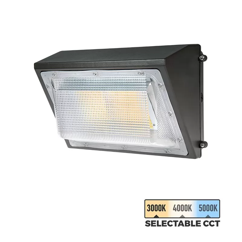 TCP Select Series 115W LED Wall Pack - Selectable CCT - 15,525 Lumens - 400W MH Equivalent - 3000K / 4000K / 5000K 2 TCP Select Series 115W LED Wall Pack - Selectable CCT - 15,525 Lumens - 400W MH Equivalent - 3000K / 4000K / 5000K - Image 2