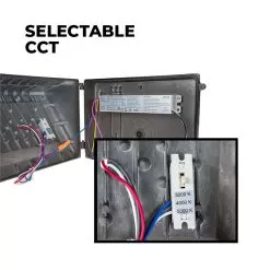 TCP Select Series 115W LED Wall Pack - Selectable CCT - 15,525 Lumens - 400W MH Equivalent - 3000K / 4000K / 5000K 9 TCP Select Series 115W LED Wall Pack - Selectable CCT - 15,525 Lumens - 400W MH Equivalent - 3000K / 4000K / 5000K -Lighting Decoration Store twpuzdb2cct selectable cct