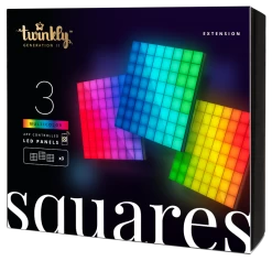 Twinkly Squares - Extension Pack - App-Controlled LED Panels - RGB Pixels