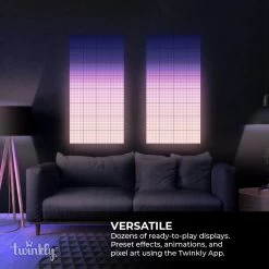 Twinkly Squares - Extension Pack - App-Controlled LED Panels - RGB Pixels 20 Twinkly Squares - Extension Pack - App-Controlled LED Panels - RGB Pixels -Lighting Decoration Store twq064stw 07 bus 5 1