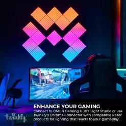 Twinkly Squares - Combo Pack - App-Controlled LED Panels - RGB Pixels - 1 Master Tile + 5 Extension Tiles 21 Twinkly Squares - Combo Pack - App-Controlled LED Panels - RGB Pixels - 1 Master Tile + 5 Extension Tiles -Lighting Decoration Store twq064stw 07 bus 6