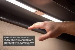 12" LED Under Cabinet Light Kit - 3-Piece - Tool-Free Install - Hands Free On/Off - 750 Lumens - 3000K/4000K -Lighting Decoration Store uctf xk9 3kit app with hand updated4