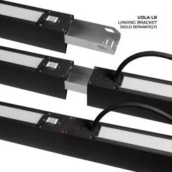4’ LED Linear Up/Down Pendant Light - Selectable Wattage And CCT - Up To 6,500 Lumens - 30W / 40W / 50W - 3500K / 4000K / 5000K - Black 11 4’ LED Linear Up/Down Pendant Light - Selectable Wattage And CCT - Up To 6,500 Lumens - 30W / 40W / 50W - 3500K / 4000K / 5000K - Black -Lighting Decoration Store udla lb black connection