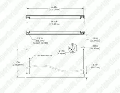 4’ LED Linear Up/Down Pendant Light - Selectable Wattage And CCT - Up To 6,500 Lumens - 30W / 40W / 50W - 3500K / 4000K / 5000K - Black 13 4’ LED Linear Up/Down Pendant Light - Selectable Wattage And CCT - Up To 6,500 Lumens - 30W / 40W / 50W - 3500K / 4000K / 5000K - Black -Lighting Decoration Store udla sw3c50 bk